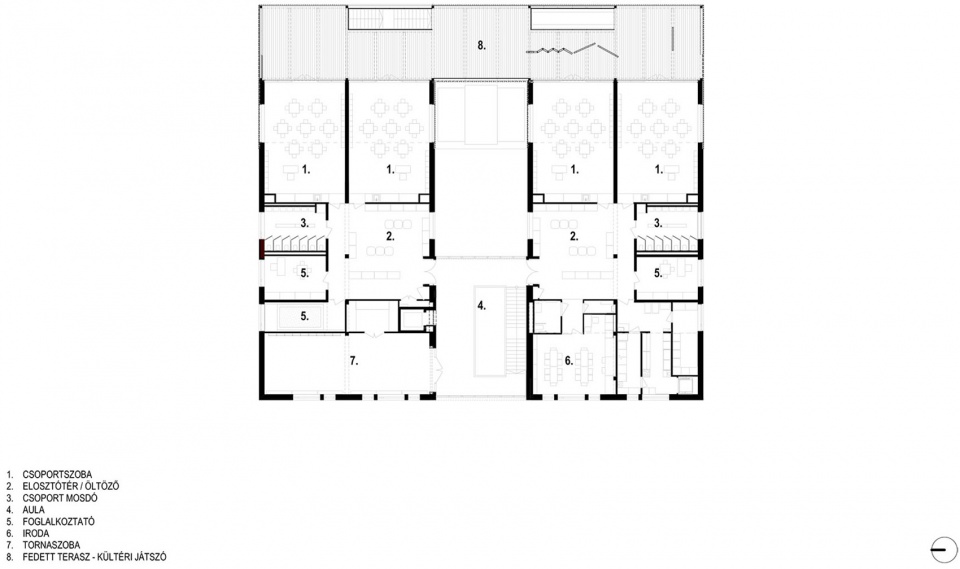 Extension and Reconstruction of the Vizafogó Kindergarten by Archikon Architects 1