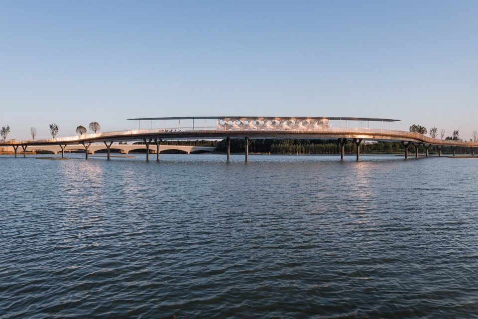 yuandang bridge china by bau brearley architects urbanists