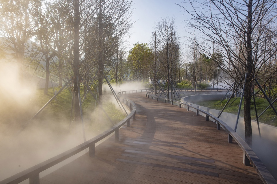 kwai chug river landscape promotion project china by szla