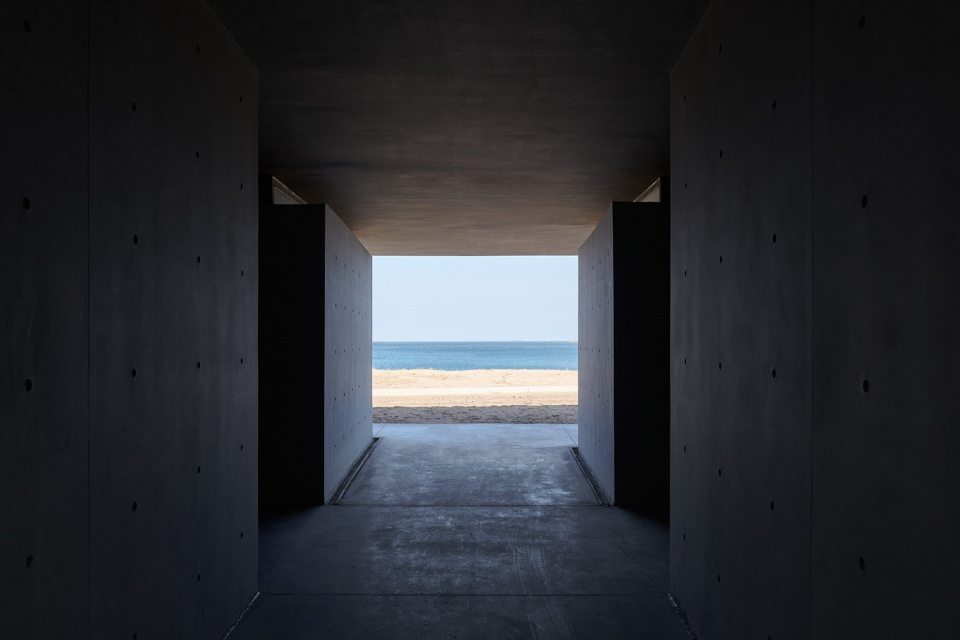 seaside zigzag building china by tao