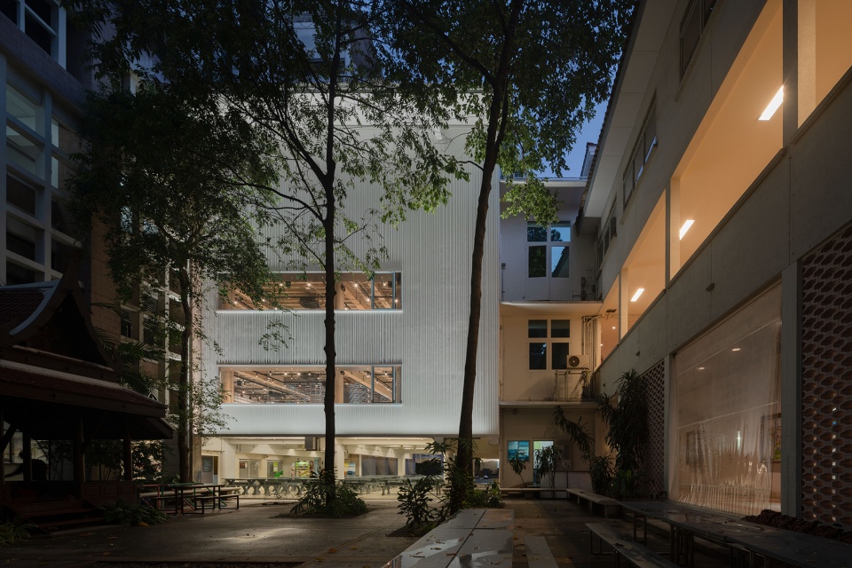 architecture library chulalongkorn university by department of architecture
