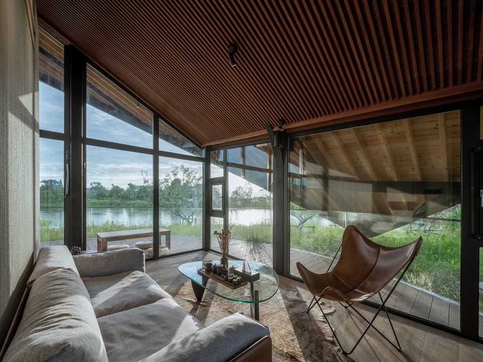 fuyang yangbei lake wetland ecological hotel china by shulin architecture