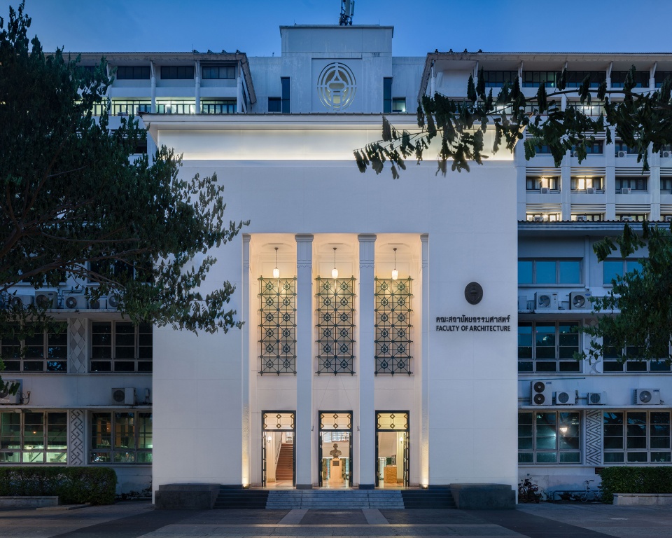 architecture library chulalongkorn university by department of architecture