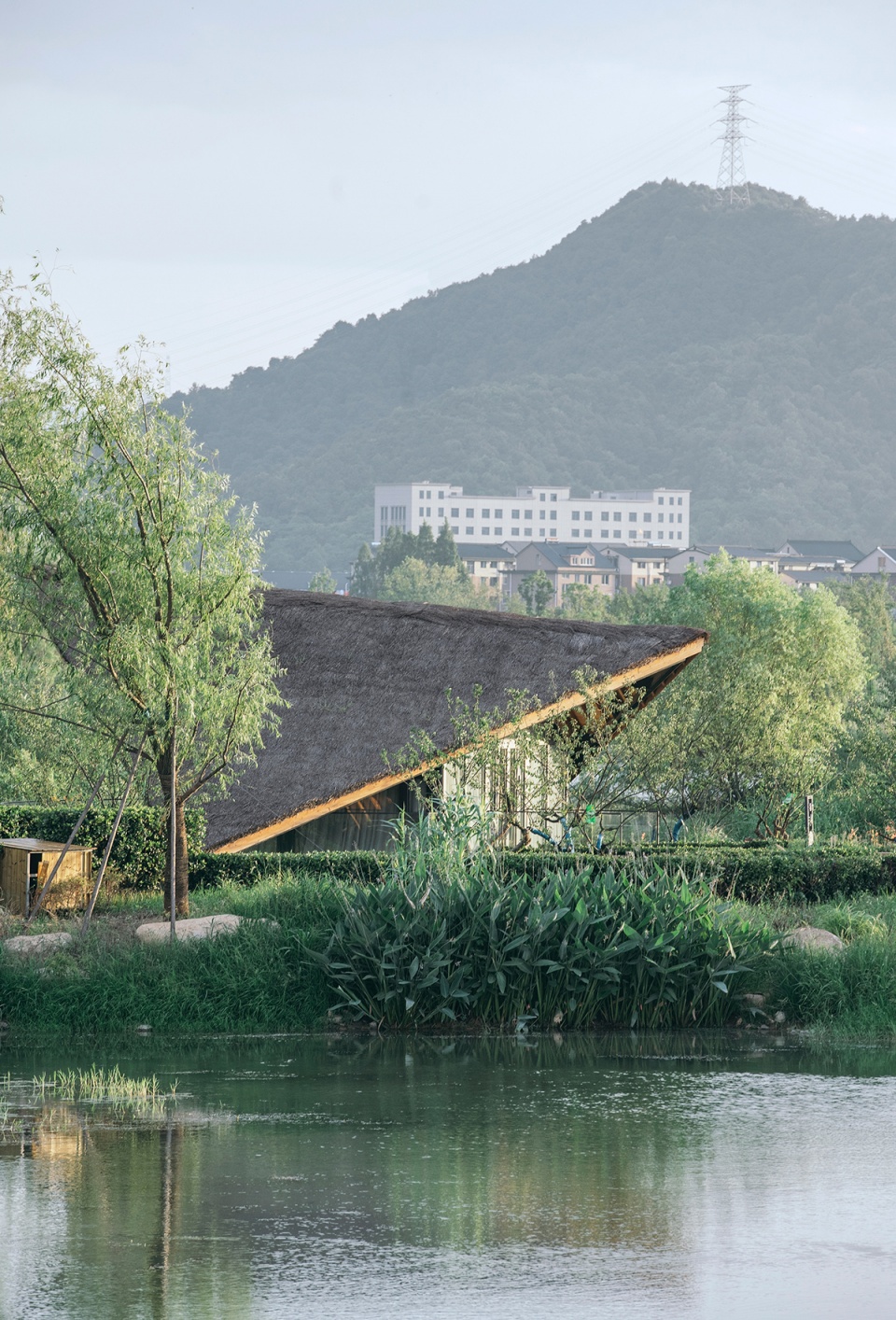 fuyang yangbei lake wetland ecological hotel china by shulin architecture