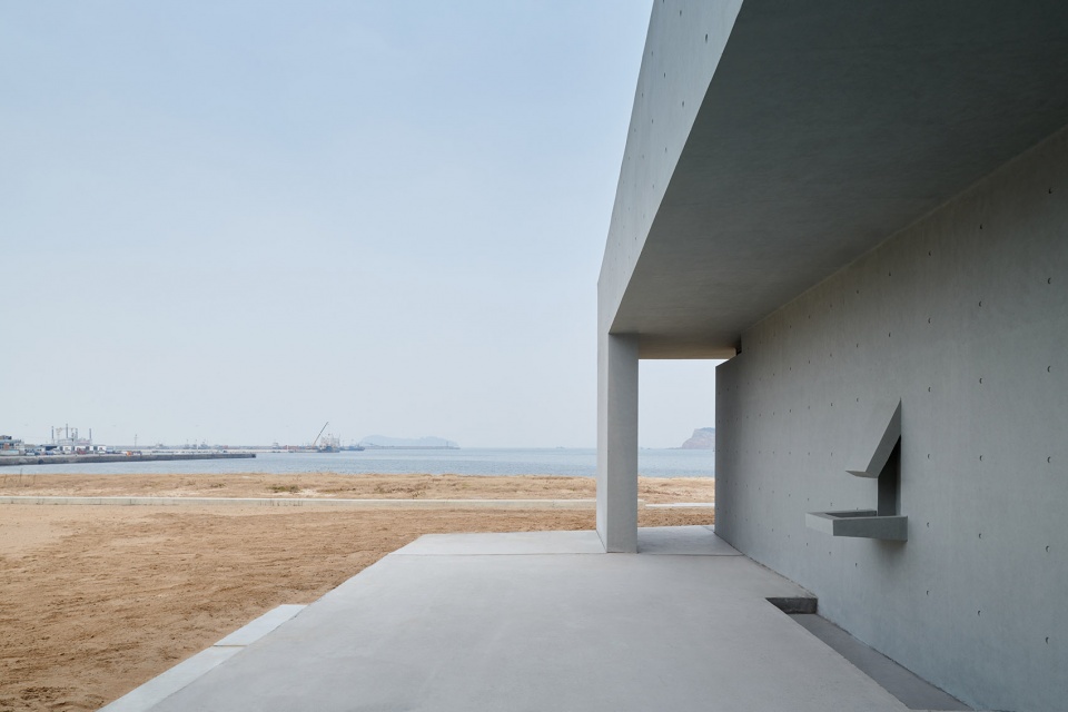 seaside zigzag building china by tao