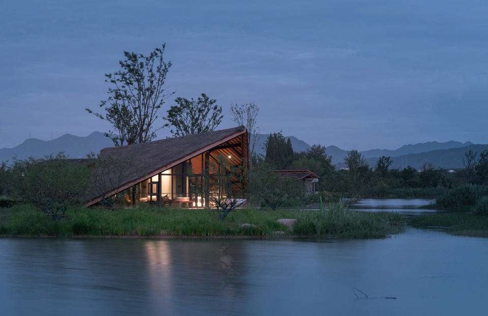fuyang yangbei lake wetland ecological hotel china by shulin architecture
