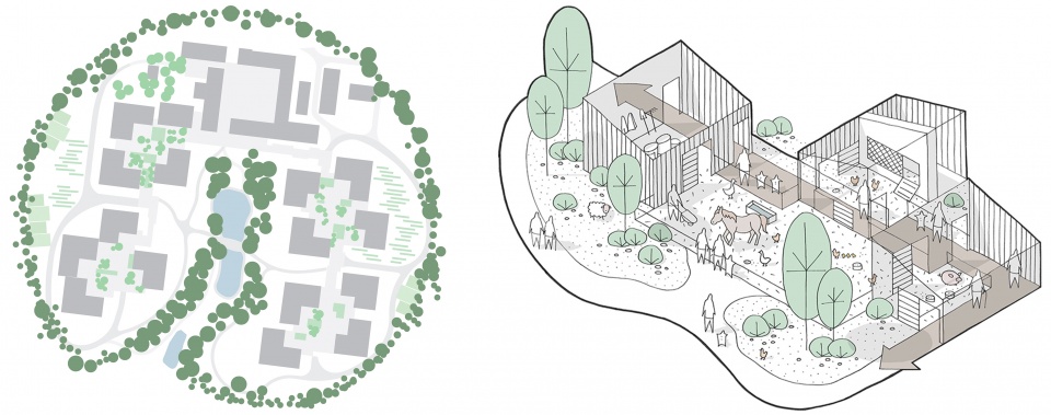 village landais alzheimer by nord architects