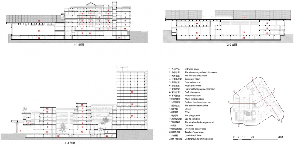 eastern greater bay area experimental school by cmad architects