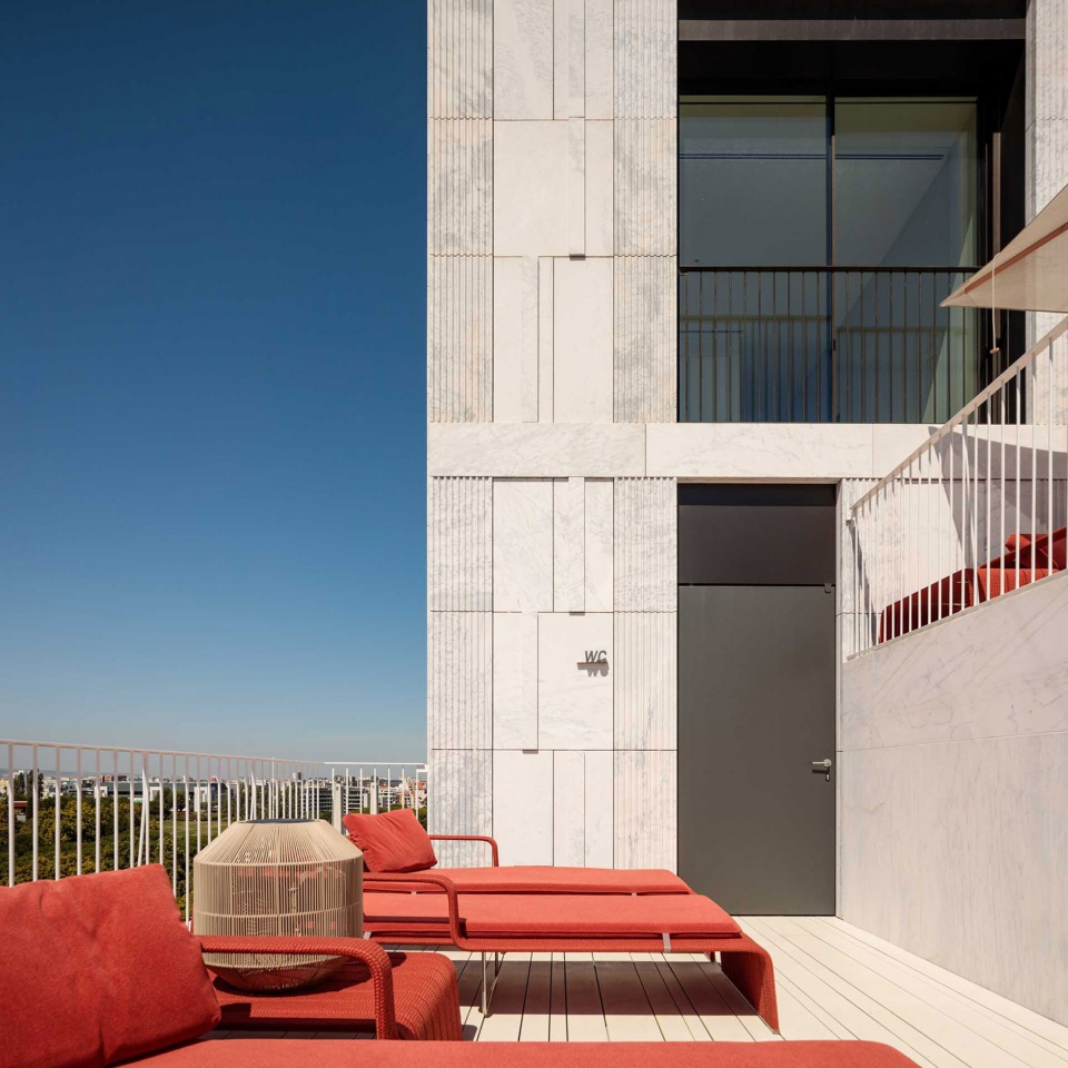 communal areas of castilho 203 by viterbo interior design
