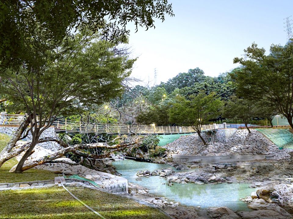 kwai chug river landscape promotion project china by szla