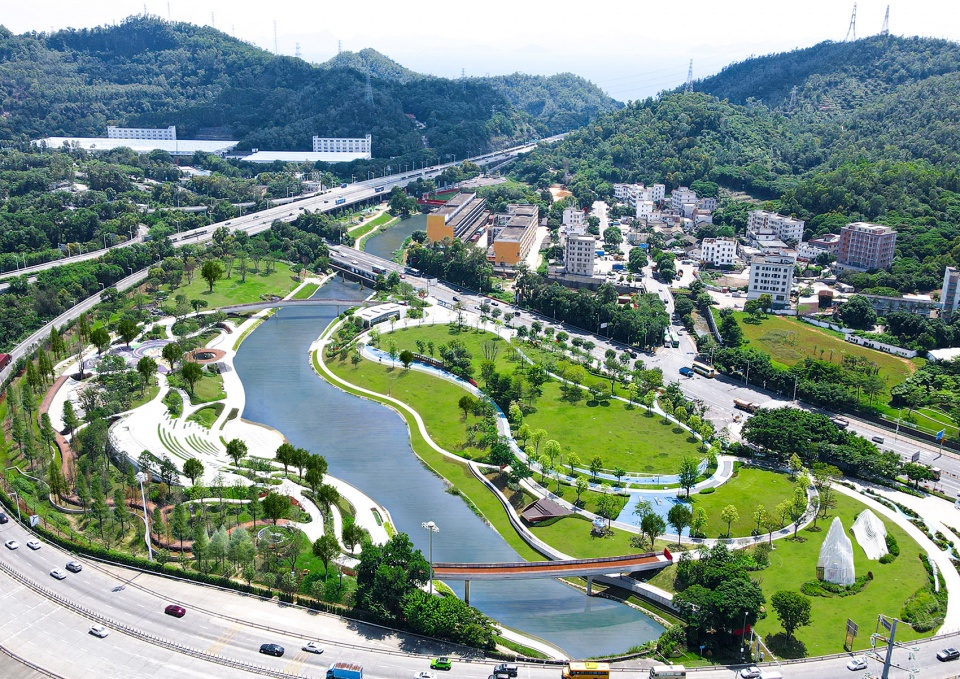 kwai chug river landscape promotion project china by szla