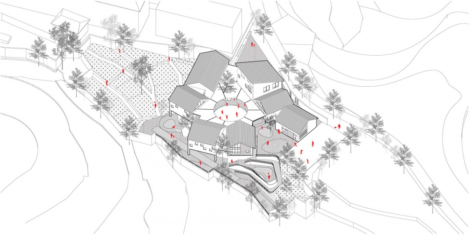 daping village kindergarten china by atelier y