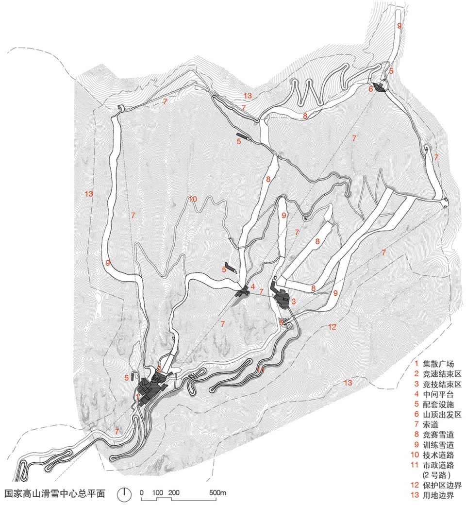 planning and venue design for yanqing zone of beijing 2022 winter olympics by cadg