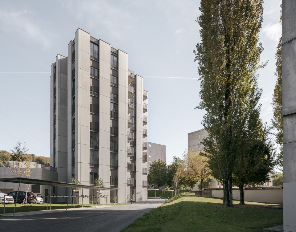 boveresses social housing switzerland by fhv
