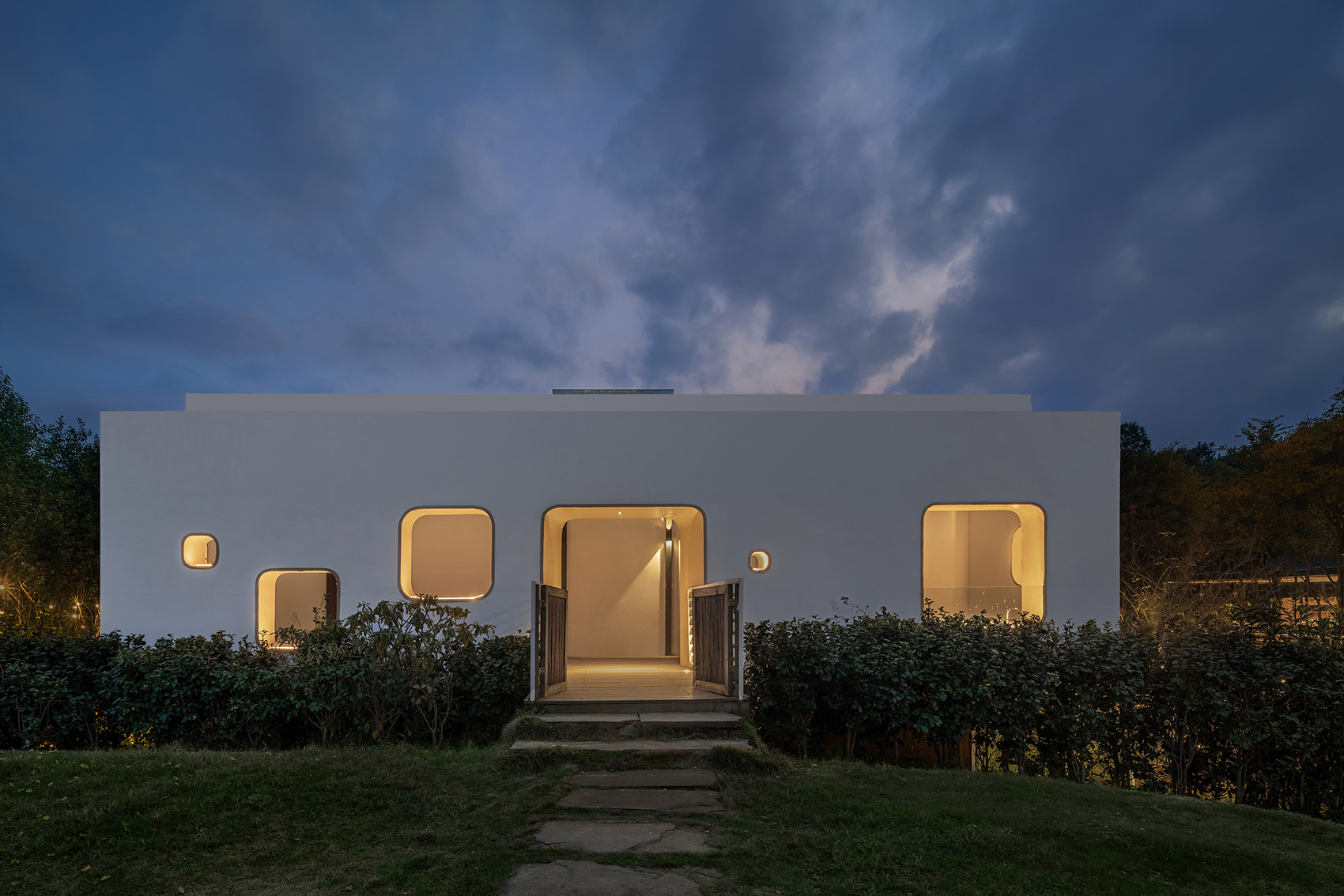 chengdu dujiangyan forget me not farm valley restaurant and leisure houseby daga architects