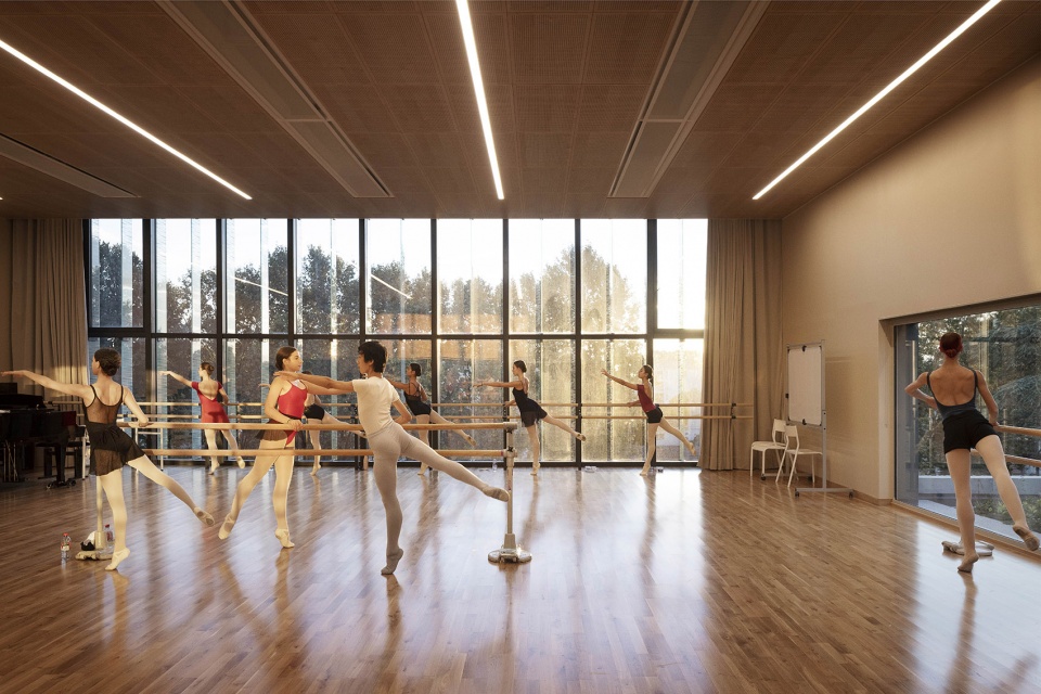the music conservatory of montpellier france by architecturestudio