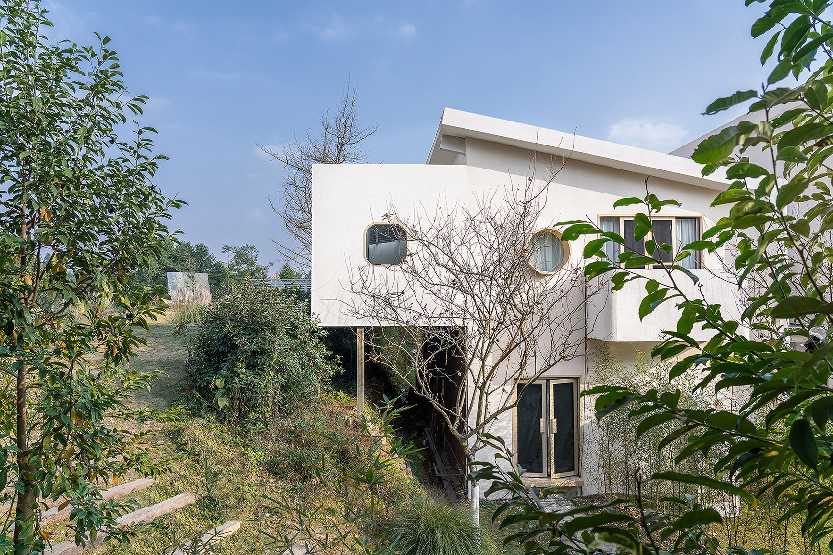chengdu dujiangyan forget me not farm valley restaurant and leisure houseby daga architects