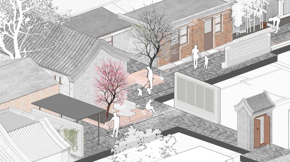 Renovation of No.16 No.18 and No.20 Quads in Yu’er Hutong URBANUS
