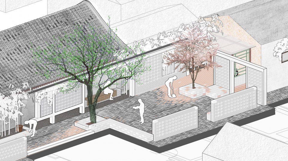 Renovation of No.16 No.18 and No.20 Quads in Yu’er Hutong URBANUS
