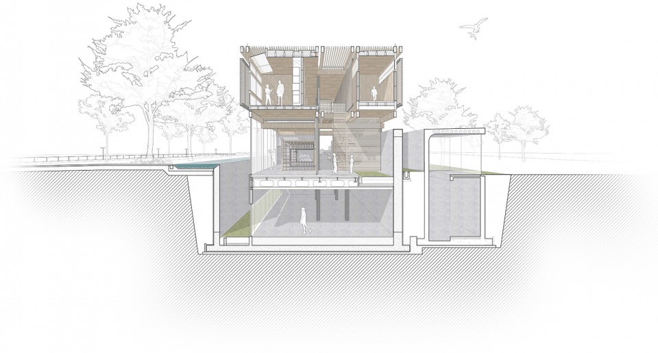 Ren Ren Exhibition Hall Original Design Studio