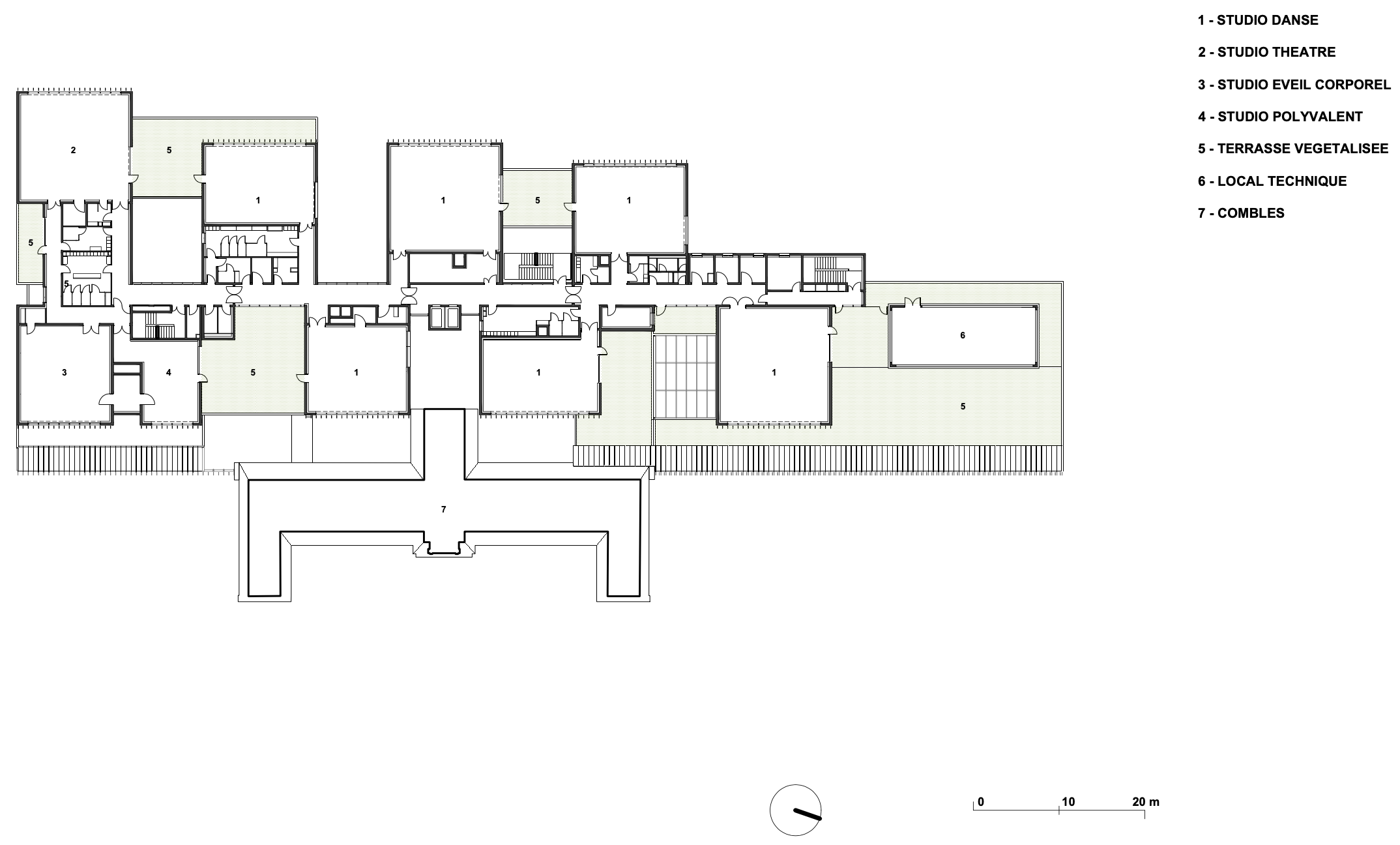 the music conservatory of montpellier france by architecturestudio