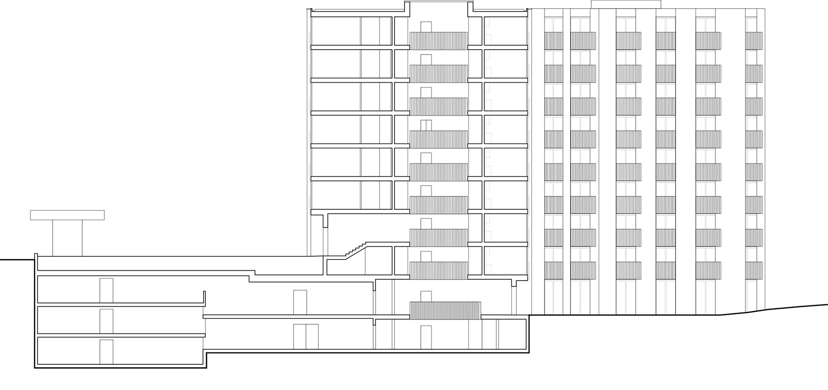 boveresses social housing switzerland by fhv