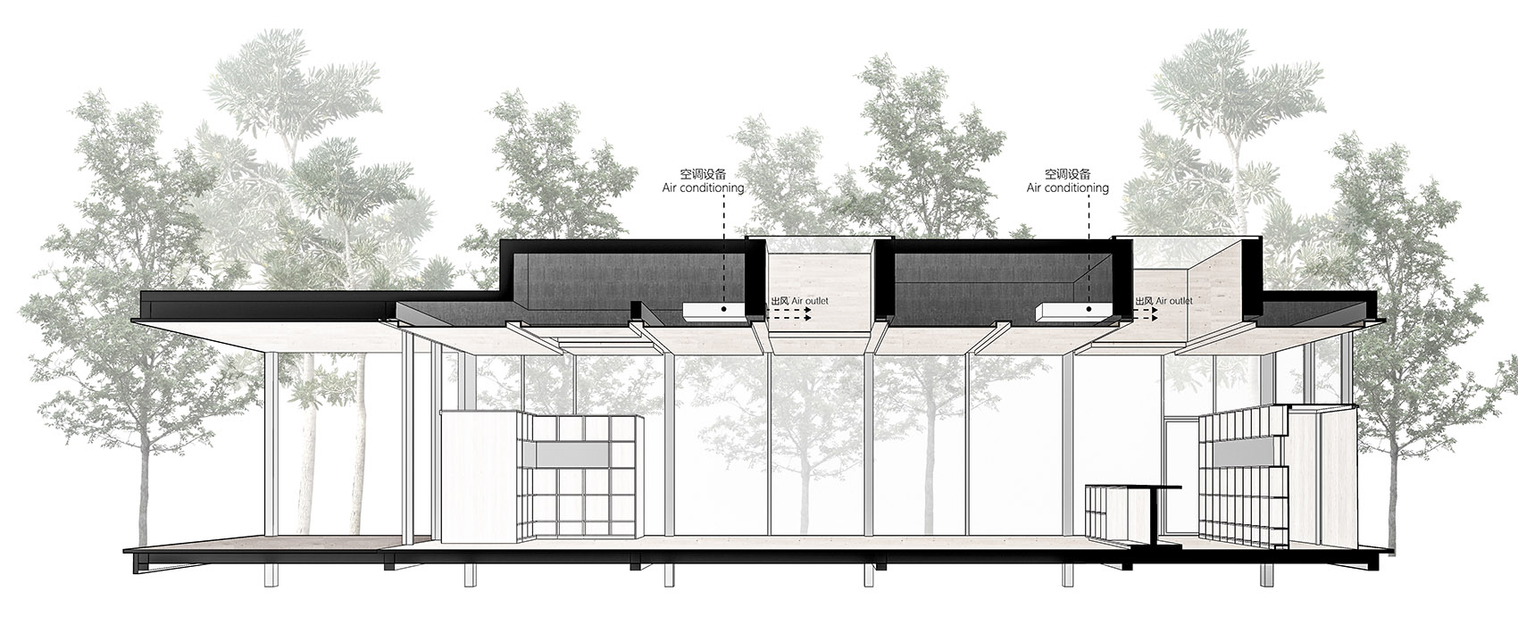 chengdu dujiangyan forget me not farm valley restaurant and leisure houseby daga architects