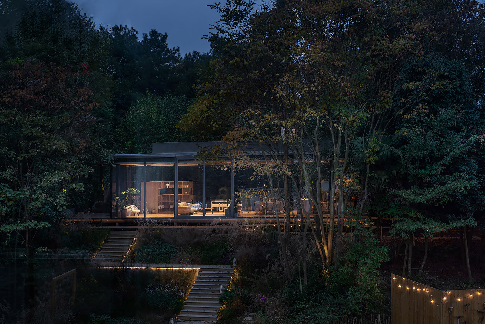 chengdu dujiangyan forget me not farm valley restaurant and leisure houseby daga architects
