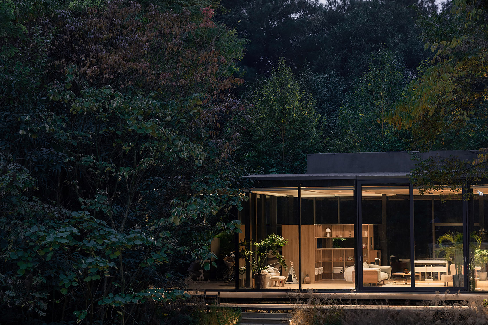 chengdu dujiangyan forget me not farm valley restaurant and leisure houseby daga architects