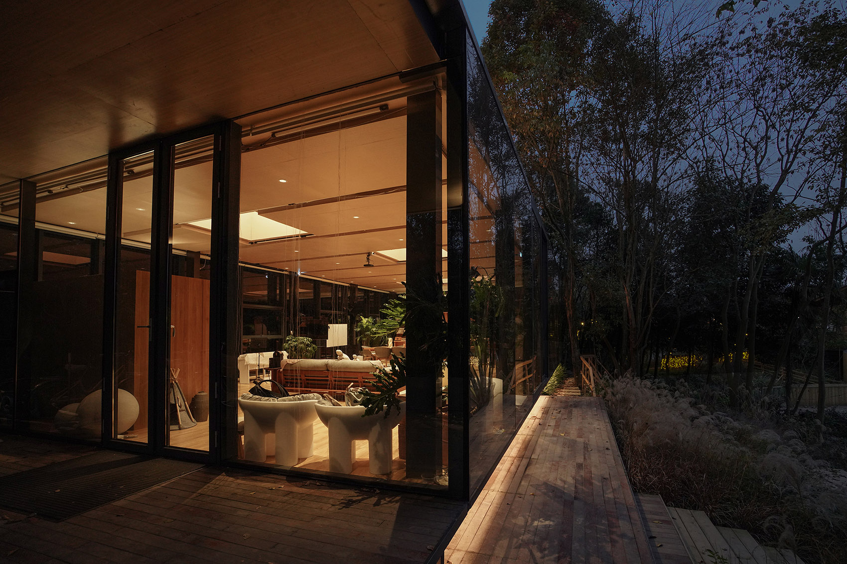 chengdu dujiangyan forget me not farm valley restaurant and leisure houseby daga architects