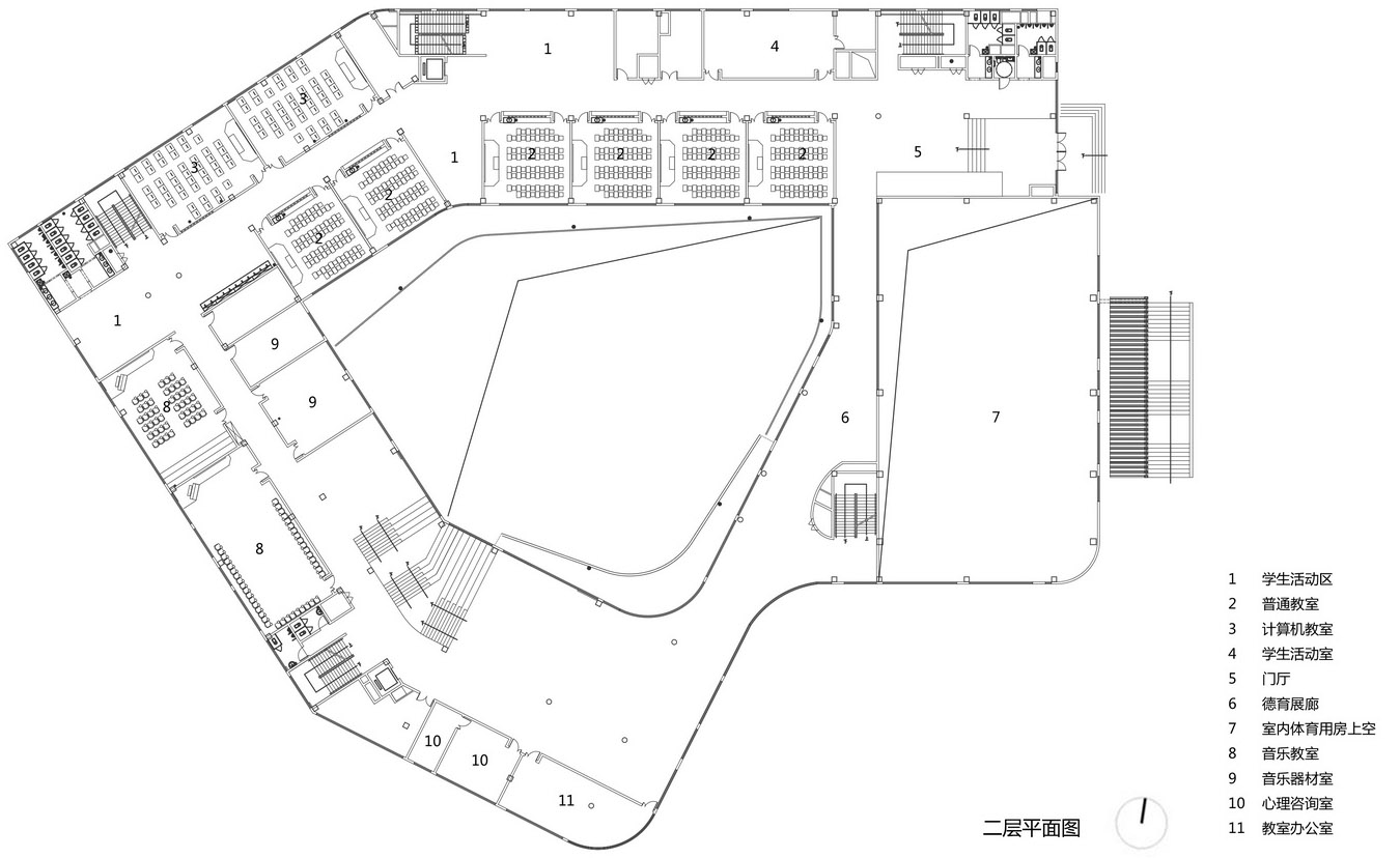 青岛北宅小学 Wat 广维建筑设计研究室 Tydi 腾远设计 宙书网