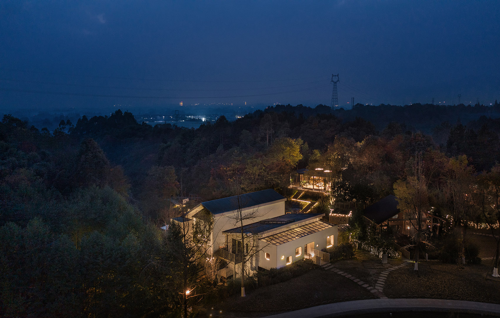 chengdu dujiangyan forget me not farm valley restaurant and leisure houseby daga architects