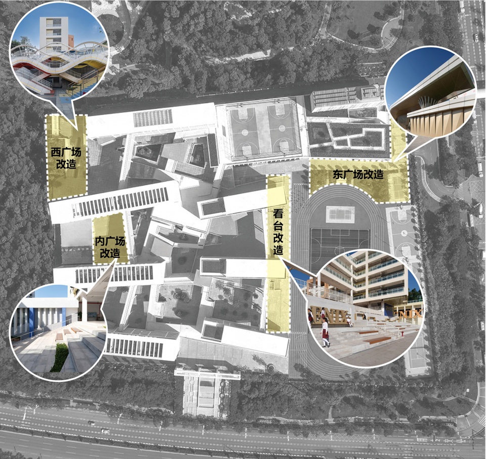 The spatial transformation of Shenzhen Guangming Phoenix School China by Tongji Architects Co Ltd Shenzhen