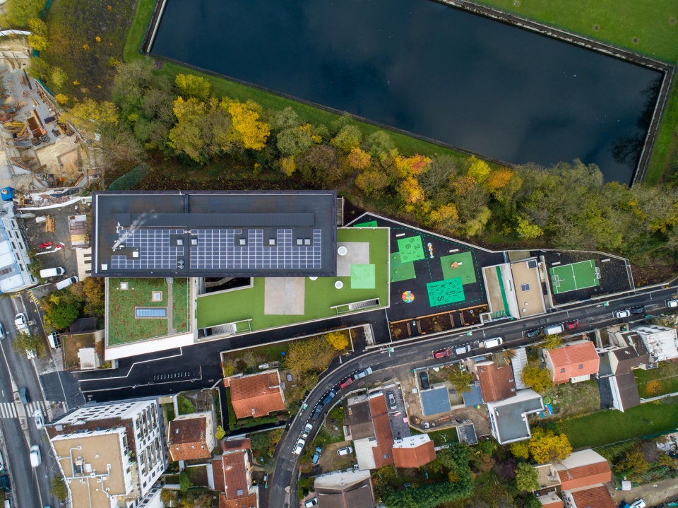 simone veil group of schools in villejuif by dominique coulon associes