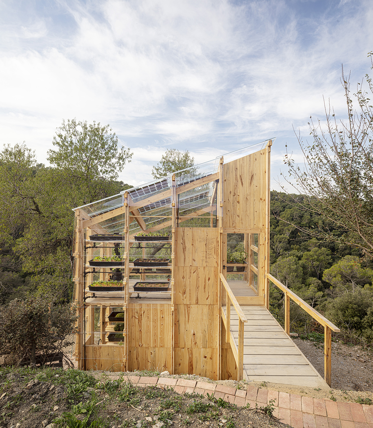 solar greenhouse by iaac