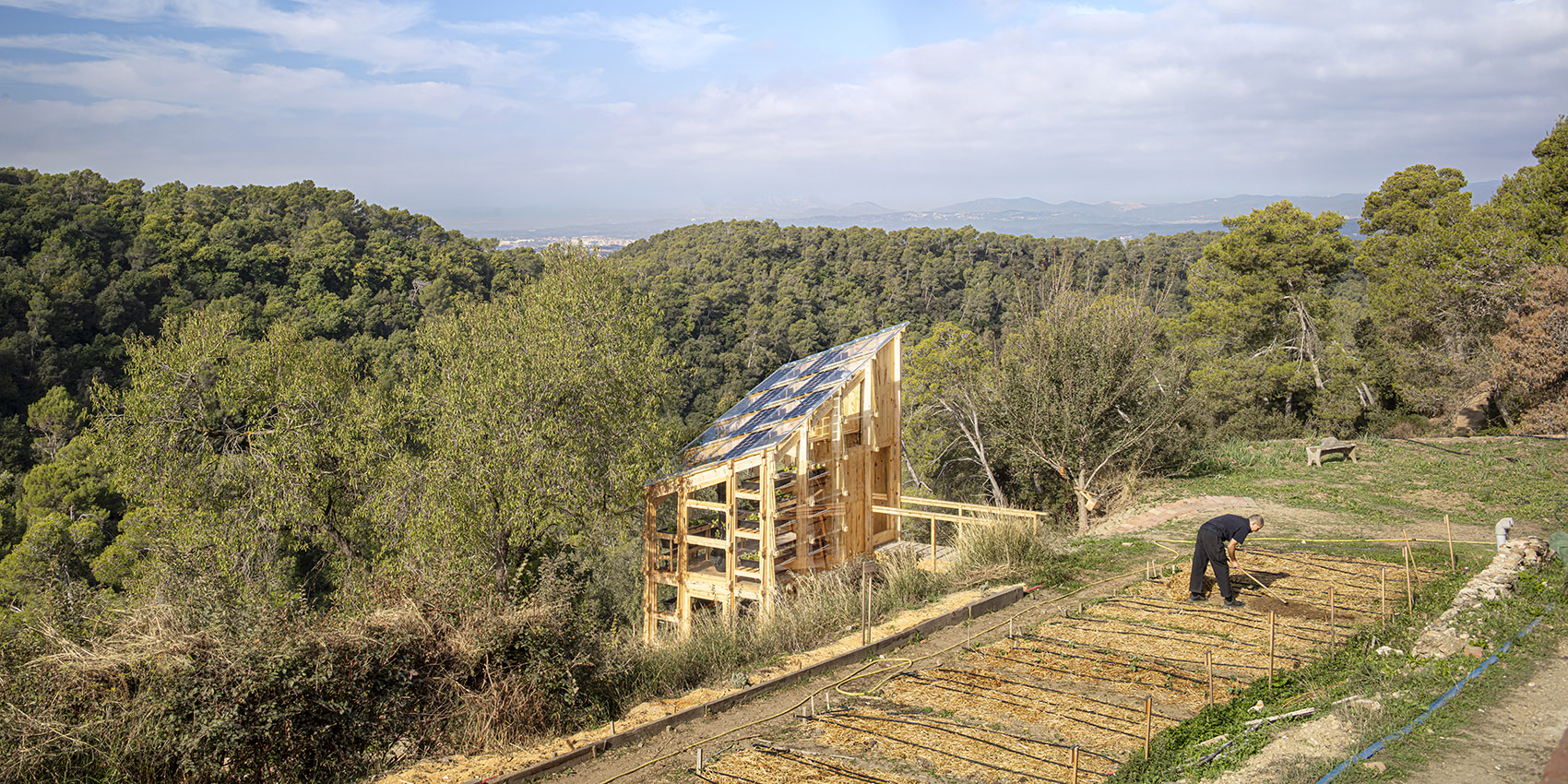 solar greenhouse by iaac