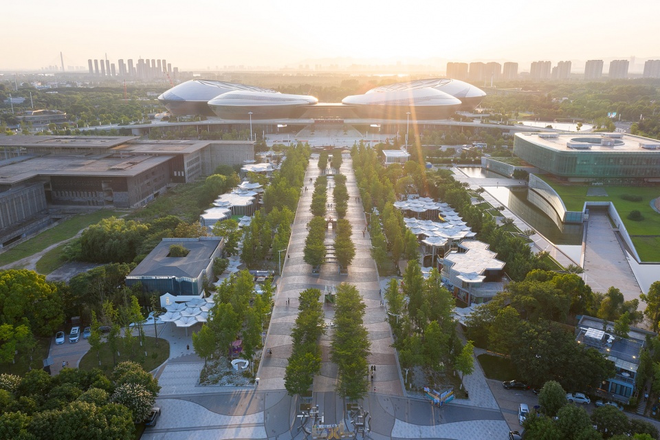 YinXing Li Culture themed Commercial Street Design China by SEU A A Design Studio