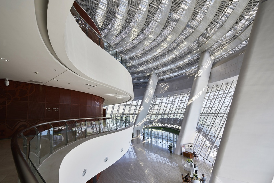 shenmu art center china by institute of architectural design and research chinese academy of sciences