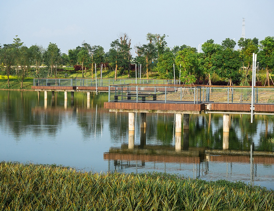 zhangzhou bihu lake eco park china by la design