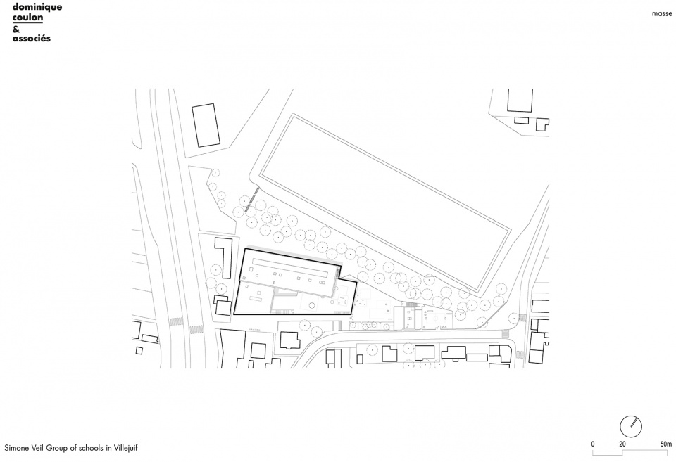 simone veil group of schools in villejuif by dominique coulon associes