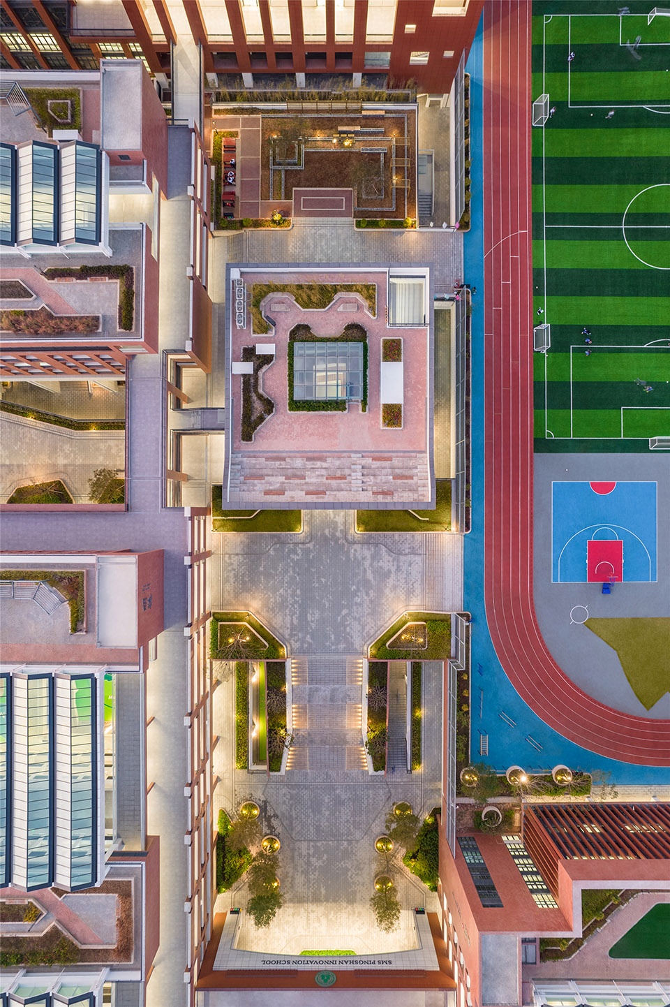 SMS Pingshan Innovation school China by CMAD Architects