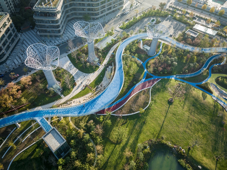 hangzhou li ning sports park china by pt design