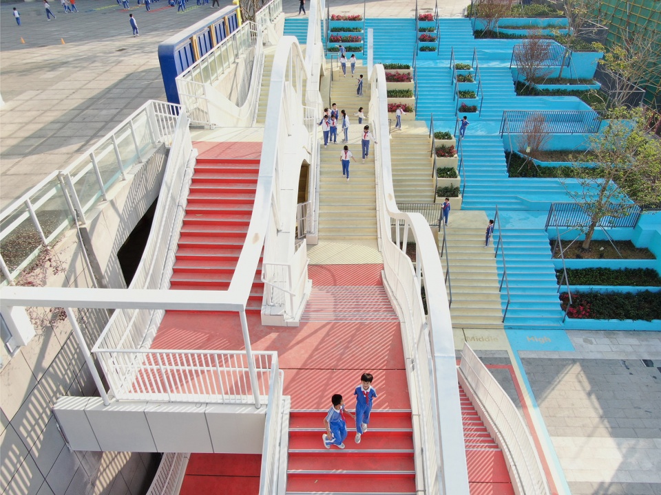 The spatial transformation of Shenzhen Guangming Phoenix School China by Tongji Architects Co Ltd Shenzhen