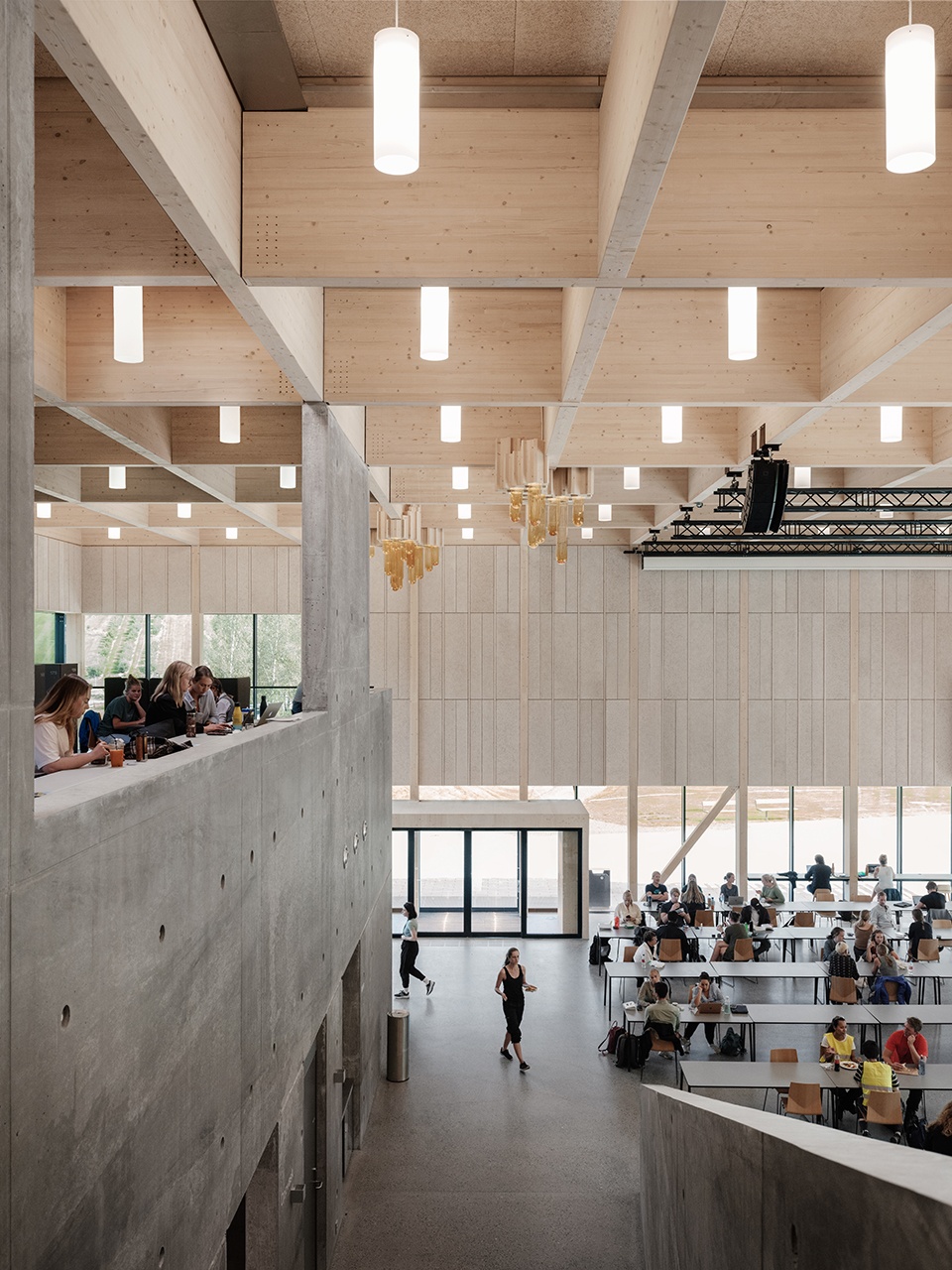 norwegian university of life sciences veterinary building by henning larsen