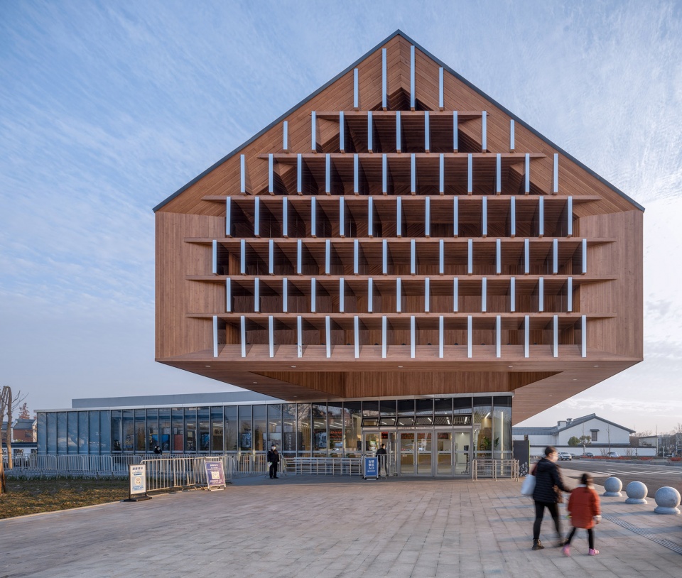 zhujiajiao tourist center china by wuyang architecture