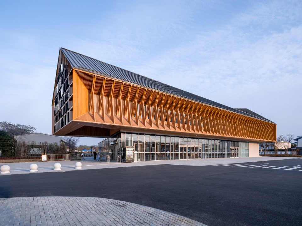 zhujiajiao tourist center china by wuyang architecture