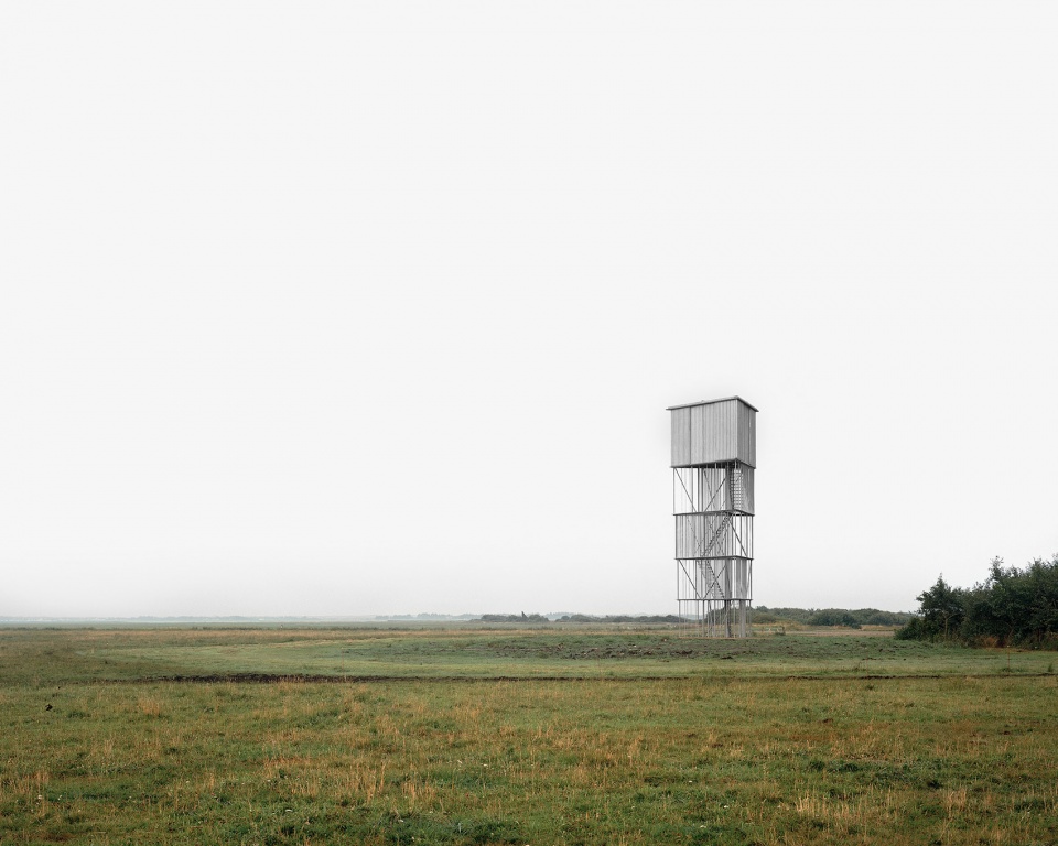 Tipperne bird sanctuary Instruments in the landscape Tower by Johansen Skovsted Arkitekter