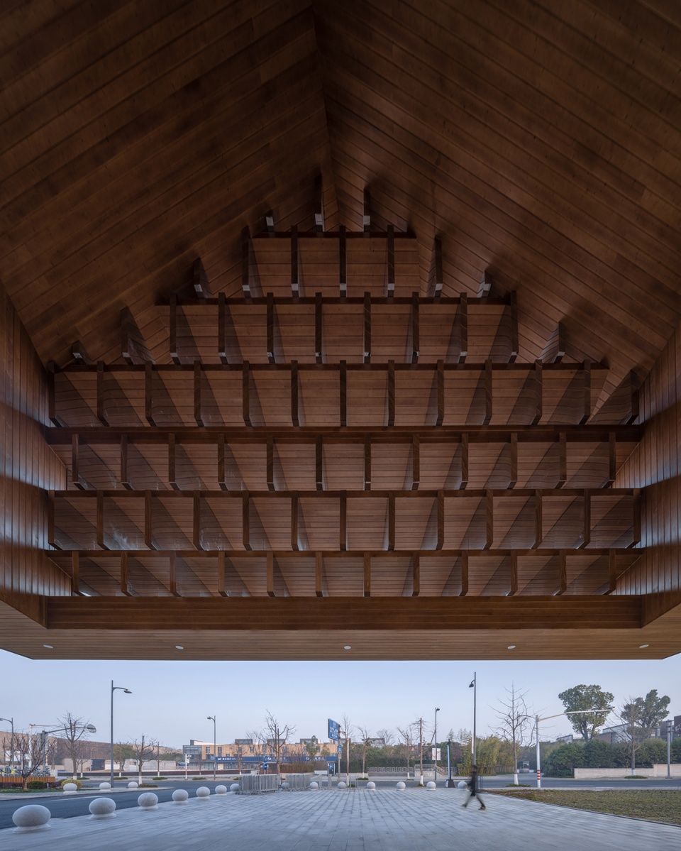 zhujiajiao tourist center china by wuyang architecture