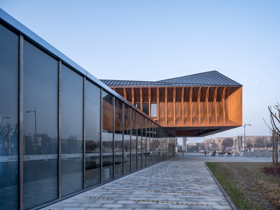zhujiajiao tourist center china by wuyang architecture