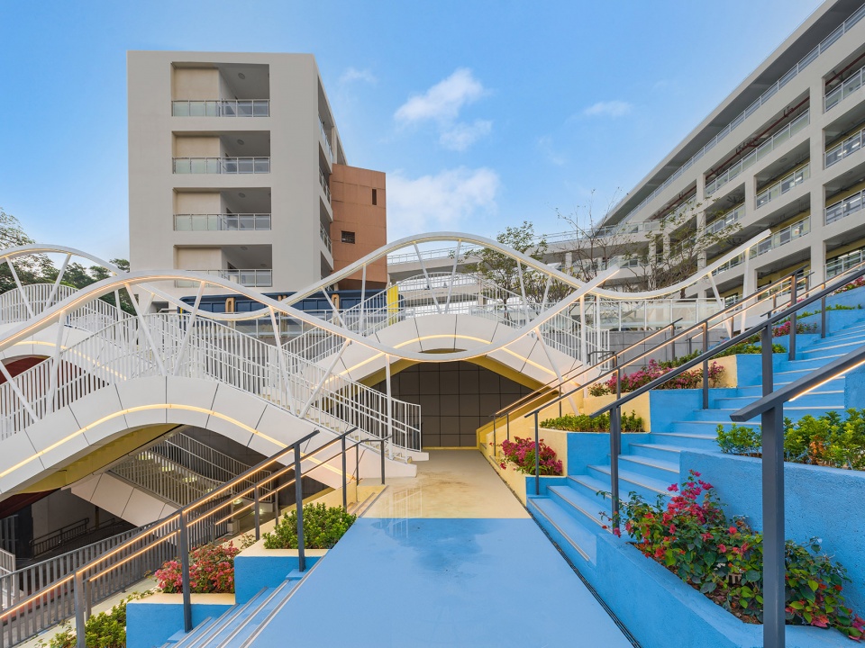 The spatial transformation of Shenzhen Guangming Phoenix School China by Tongji Architects Co Ltd Shenzhen